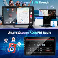 Android 14 Autórádió T6 Transporterhez 4+64GB 9" Érintőképernyő CarPlay Bluetooth 4