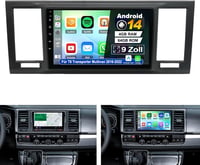 Android 14 Autórádió T6 Transporterhez 4+64GB 9" Érintőképernyő CarPlay Bluetooth 2