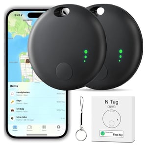 AndThere Smart pametni lokator ključeva i predmeta - set od 2 komada, Bluetooth privjesak za praćenje