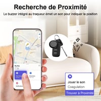 Inteligentný vyhľadávač predmetov AndThere – balenie 2 ks, Bluetooth prívesok na kľúče 2
