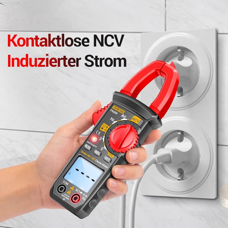 ANENG PN200 Digitális Lakatfogó Multiméter TRMS Auto Range AC/DC Áram Feszültség Mérő