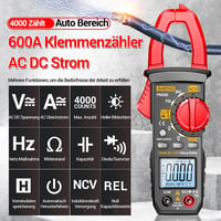 ANENG PN200 Digitális Lakatfogó Multiméter TRMS Auto Range AC/DC Áram Feszültség Mérő 2