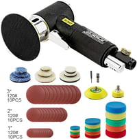 Anesty 25-75 mm Pneumatikus Orbitális Csiszoló Autó Polírozó Gép 8