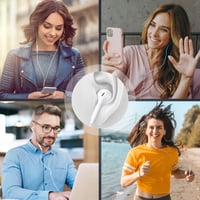Căști cu fir USB-C Anferu pentru iPhone 15, 16, 17 Plus, Pro, Max, Air, cu microfon stereo HiFi, compatibile cu iPad Pro, Mini și Samsung S25, S24, S23 6