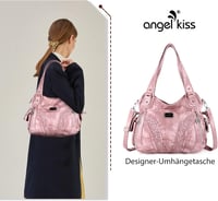 Angel Kiss női válltáska vízálló műbőr többfunkciós rózsaszín zippes 7