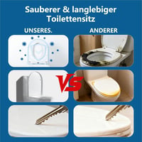 Angel Shield WC ülőke D-alakú fehér antibakteriális soft-close mechanizmussal 8