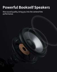 ANGELS HORN Vintage Lemezjátszó Bluetooth HiFi Beépített Hangszóróval és Előerősítővel 4