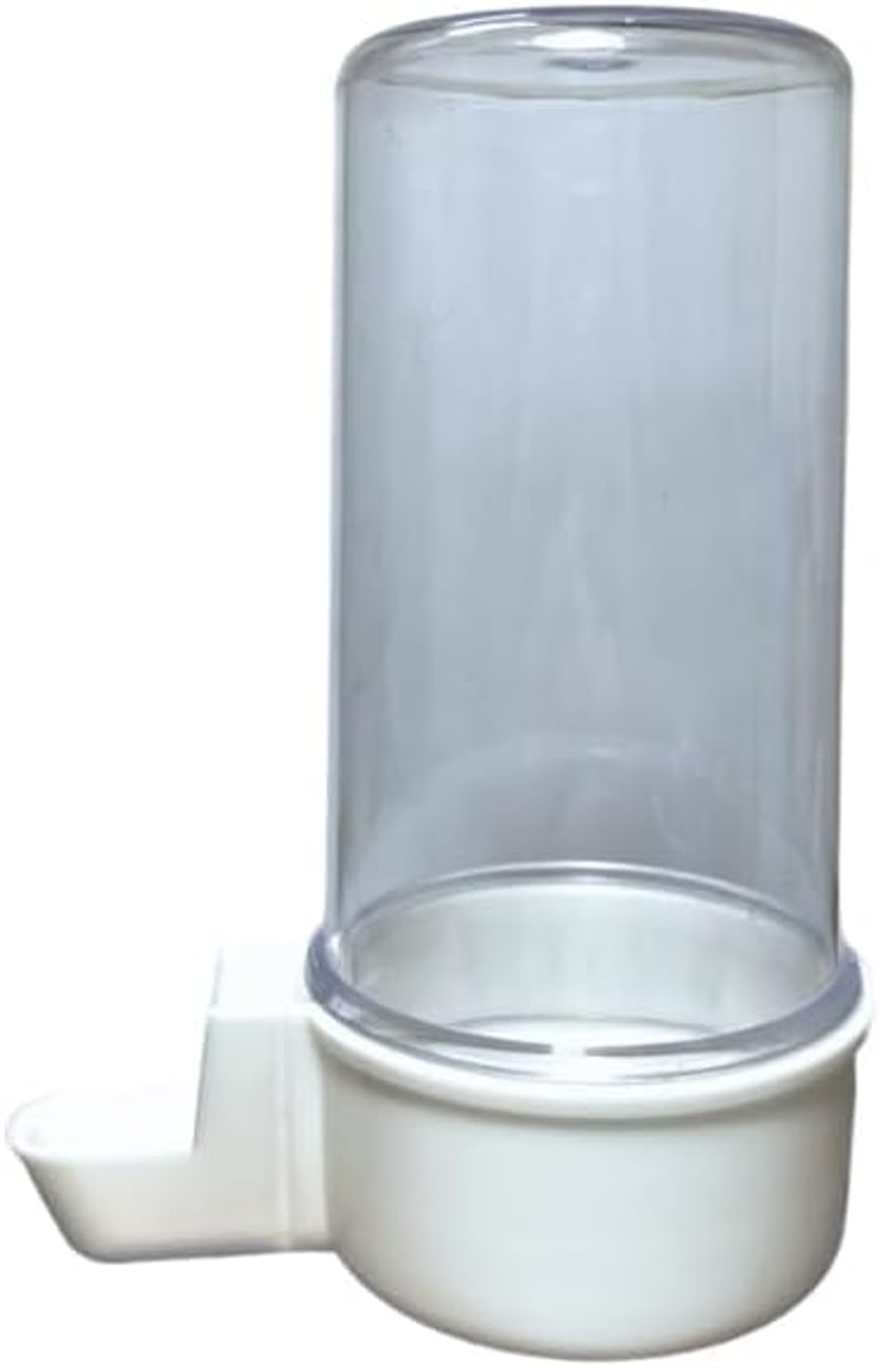 ANIMALPLAST 2db 200ml Madárital-adagoló Automatikus Vízadagoló Madárkalitkához Fehér