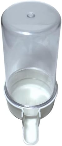 ANIMALPLAST 2db 200ml Madárital-adagoló Automatikus Vízadagoló Madárkalitkához Fehér 4