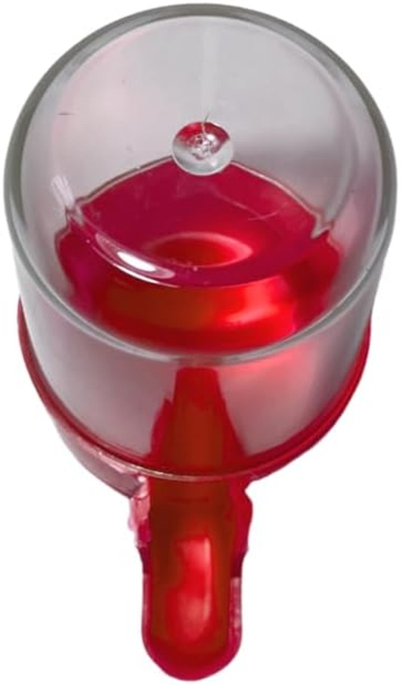 ANIMALPLAST 300ml Madáritatópohár Automata Vízadagoló Madárkalitka Függeszthető Kristályvörös