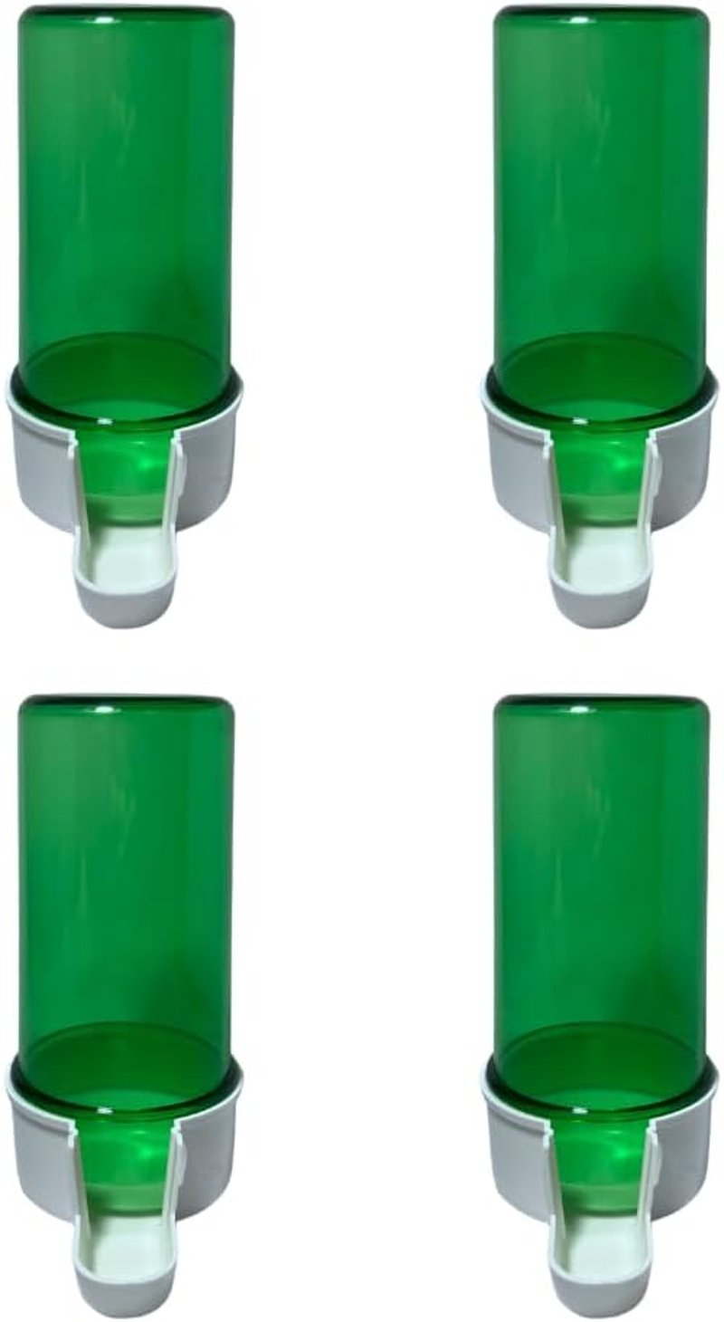 ANIMALPLAST 4 db 200ml madáritató automata madáretetõ zöld széles hálóval - Green-white