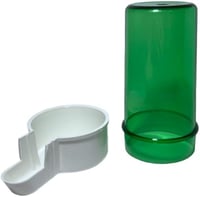 ANIMALPLAST 4 db 200ml madáritató automata madáretetõ zöld széles hálóval - Green-white 4