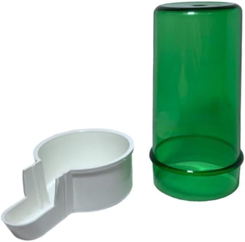 ANIMALPLAST 4 db 200ml madáritató automata madáretetõ zöld széles hálóval - Green-white