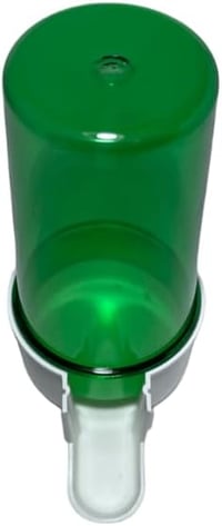 ANIMALPLAST 4 db 200ml madáritató automata madáretetõ zöld széles hálóval - Green-white 3
