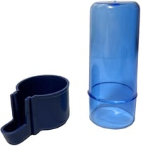 ANIMALPLAST 6db 100ml Madárital Adagoló Kék Automata Vízadagoló Magevő Apró Közepes Madarak 4