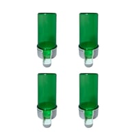 ANIMALPLAST automatická napájačka a kŕmidlo pre vtáky, so širokou sieťkou, 200 ml – zeleno-biela – 4 ks 2