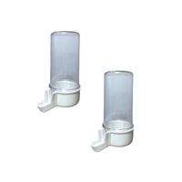 ANIMALPLAST Automatska pojilica za ptice, 200 ml - kristalno bijela - 2 kom. 1