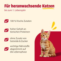 animonda Carny Kitten nedves macskaeledel kölyökmacskáknak - Csirke és Pulyka ízű, 12 x 400 g 3