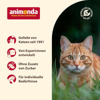animonda Carny Kitten nedves macskaeledel kölyökmacskáknak - Csirke és Pulyka ízű, 12 x 400 g 5