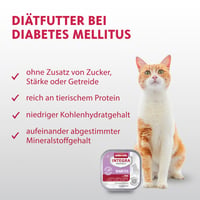 Hrană umedă pentru pisici Animonda Integra Protect Diabetes cu vită – pentru pisici cu diabet, fără zahăr, 6 x 100 g 2