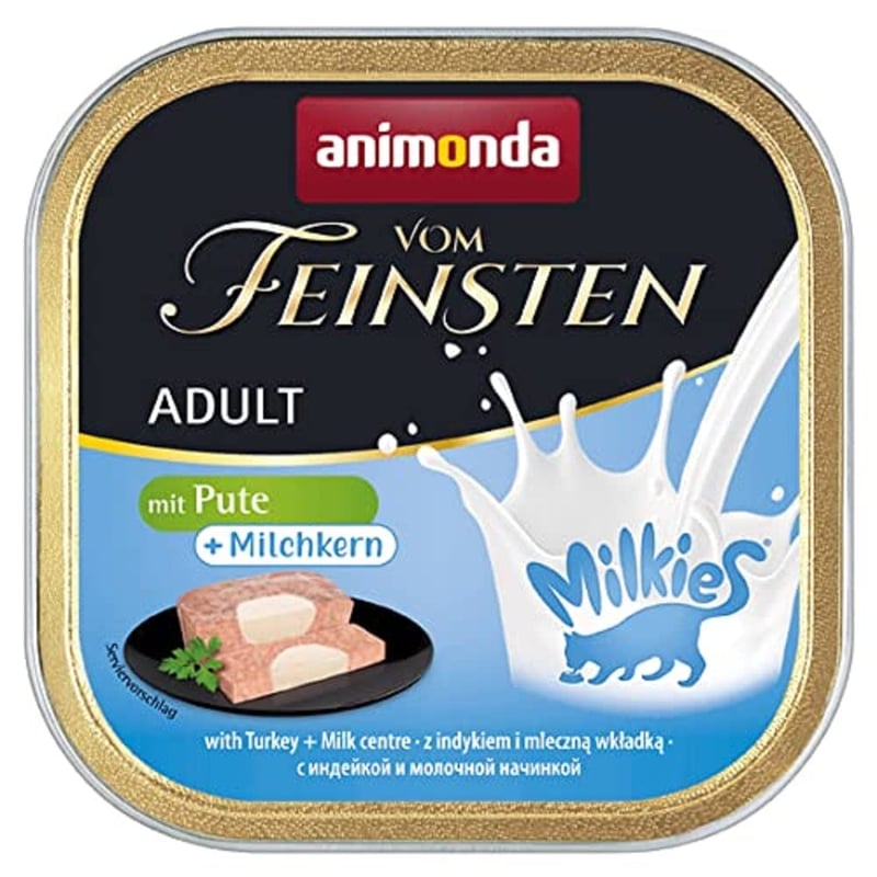 animonda Vom Feinsten Adult mokra hrana za mačke s puretinom i sjemenkama kiselice, bez žitarica, bez šećera, 32 x 100 g