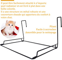 Anjing Luxus Puha Mosható Radiátor Macska Ágy Hálózat Stílusú 4