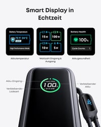 Anker 25000 mAh 165W Laptop Powerbank 3 USB-C Repülőgép-kompatibilis - black 6