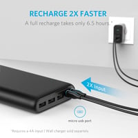 Externá batéria Anker 337 PowerCore 26K 26 800 mAh, rýchle nabíjanie, 3 USB porty pre iPhone, iPad a zariadenia Samsung Galaxy 6
