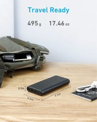 Externá batéria Anker 337 PowerCore 26K 26 800 mAh, rýchle nabíjanie, 3 USB porty pre iPhone, iPad a zariadenia Samsung Galaxy 5