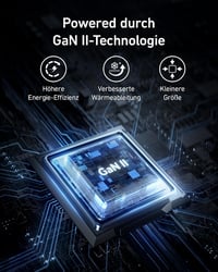 Anker Nano 65W USB-C hálózati töltő, 3 portos, PPS gyorstöltés 5