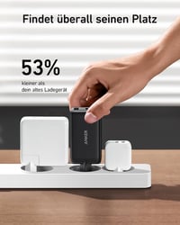 Anker Nano 65W USB-C hálózati töltő, 3 portos, PPS gyorstöltés 4