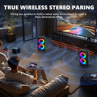 Ankuka Karaoke Gép 2025 2 Mikrofonnal Bluetooth Hangszóróval TV Okostelefon Támogatás 7
