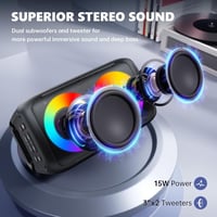 Ankuka Karaoke Gép 2025 2 Mikrofonnal Bluetooth Hangszóróval TV Okostelefon Támogatás 3