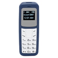 Annadue BM30 Bluetooth mobilný telefón s háčikom na ucho, na SIM kartu, 350 mAh – modrý 1
