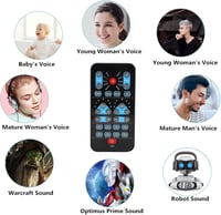 Annadue kézi hangváltó hangkártya 8 effektussal, mobiltelefonhoz és PC-hez 2