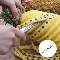 Anneratteryer Ananász Vágó Készlet 3 Darabos - Gyümölcs Hámozó és Magház Eltávolító Eszköz Levehető Fogantyúval 5