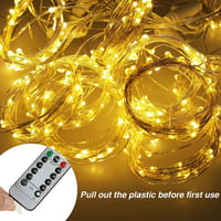 Anpro USB LED Fényfüggöny 300 LED - 3x3m Meleg Fehér Világítás 8 Fénymóddal, Távirányítóval - Beltéri Dekoráció Esküvőre, Partira 3