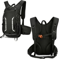 ANPTER Túra Hátizsák Férfi Női Vízálló Trekking Táska Laptop Rekesszel Könnyű Outdoor Kirándulás Utazás Fekete 2
