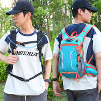 ANPTER Túra Hátizsák Férfi Női Vízálló Trekking Táska Laptop Rekesszel Könnyű Outdoor Kirándulás Utazás Fekete 8