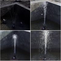 Anself Napelemes Kerti Tószivattyú 2,5W - 150L/óra Vízhozam, Kefe Nélküli Motor, Klasszikus Dizájn, Kültéri Vízkeringető Szökőkúthoz 6