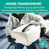 Mănuși de protecție de iarnă Ansell ActivArmr 97-631 cu strat din PVC, mănuși de siguranță din nailon rezistente la frig pentru o prindere sigură, 1 pereche, mărimea 8 (S) 5