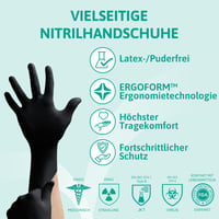 Ansell Microflex 93-732 Nitril Munkakesztyű XL 100db Latex- és Pudermentes 2