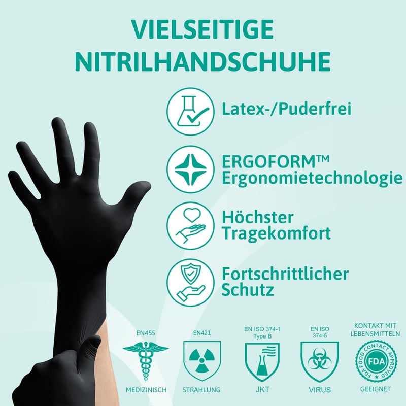 Ansell Microflex 93-732 Nitril Munkakesztyű XL 100db Latex- és Pudermentes