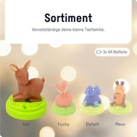 Ansmann Aranyos Szarvas Gyerek Éjszakai Fény Alvássegítő Időzítővel - night light deer 2