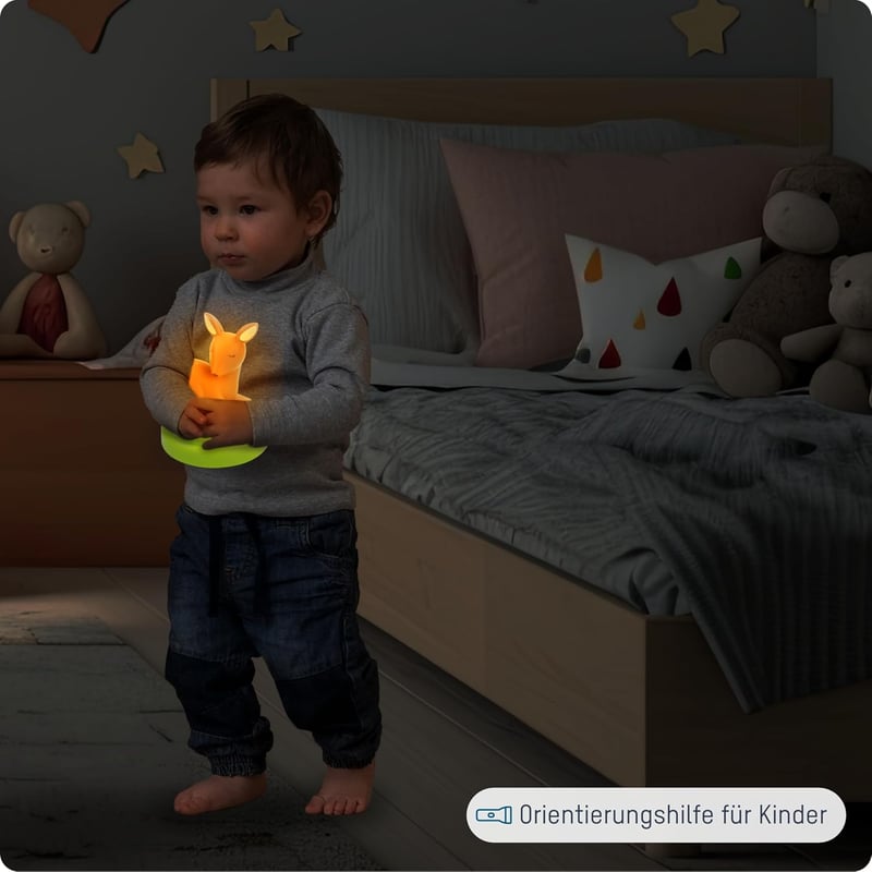 Ansmann Aranyos Szarvas Gyerek Éjszakai Fény Alvássegítő Időzítővel - night light deer
