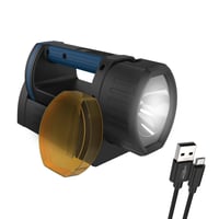 Ansmann snažna LED ručna svjetiljka s baterijom od 5200 mAh, Micro USB punjenjem, 3 načina rada, podesivom glavom i funkcijom svjetla za nuždu 1