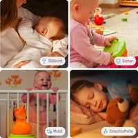 Ansmann LED noćna lampa lija - Noćno svjetlo za dječju sobu sa senzorom na dodir i timerom - Noćno svjetlo za lakši san u dječjoj sobi 7