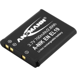 Ansmann Li-Ion baterija A-Nik EN-EL19 3,7V 700mAh – kompatibilna zamjenska baterija za Nikon digitalne fotoaparate