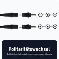 Univerzálny sieťový adaptér Ansmann 3-12V 300mA DC spínaný napájací zdroj so 7 konektormi 4