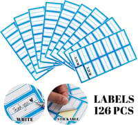 Anstore 120 db holografikus fólia zip tasak Mylar nagy méret 14x20 cm újrazárható csomag címkékkel 126 db 5
